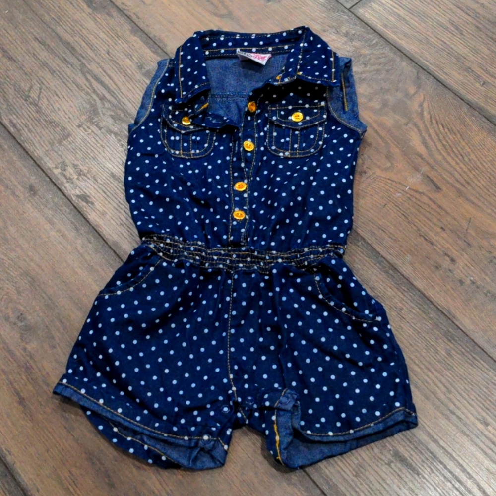 24 Month Jean Romper